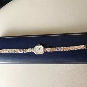 Geneve Sterling Silver ladies Watch